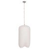 ΦΩΤΙΣΤΙΚΟ ΟΡΟΦΗΣ ΚΡΕΜΑΣΤΟ LOGKY HM4704.02L--FIBER CEMENT ΛΕΥΚΟ 35x35x67Υεκ