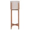 ΓΛΑΣΤΡΑ ΕΣΩΤ.ΧΩΡΟΥ RENTIL HM4684.03L FIBER CEMENT ΧΡΩΜΑ ΓΚΡΙ--ΒΑΣΗ TEAK Φ27x66Υ