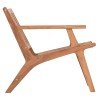 ΠΟΛΥΘΡΟΝΑ LOUNGE ARANIA HM6617 ΞΥΛΟ TEAK ΣΕ ΦΥΣΙΚΟ 59x65x69Υεκ.