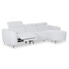ΚΑΝΑΠΕΣ ΔΕΞΙΑ ΓΩΝΙΑ 3Θ ΜΕ RECLINE VALENTE HM3317.01R ΑΝΟΙΧΤΟ ΓΚΡΙ ΥΦΑΣΜΑ 275x160x104Yεκ