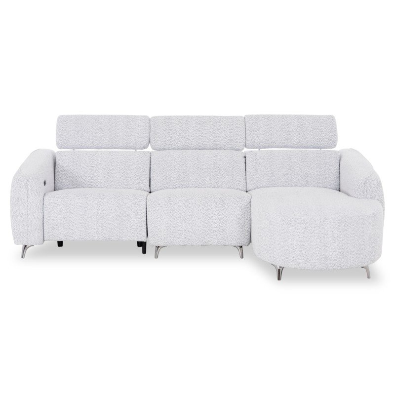 ΚΑΝΑΠΕΣ ΔΕΞΙΑ ΓΩΝΙΑ 3Θ ΜΕ RECLINE VALENTE HM3317.01R ΑΝΟΙΧΤΟ ΓΚΡΙ ΥΦΑΣΜΑ 275x160x104Yεκ