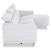 ΚΑΝΑΠΕΣ ΔΕΞΙΑ ΓΩΝΙΑ 3Θ ΜΕ RECLINE VALENTE HM3317.01R ΑΝΟΙΧΤΟ ΓΚΡΙ ΥΦΑΣΜΑ 275x160x104Yεκ