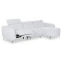 ΚΑΝΑΠΕΣ ΔΕΞΙΑ ΓΩΝΙΑ 3Θ ΜΕ RECLINE VALENTE HM3317.01R ΑΝΟΙΧΤΟ ΓΚΡΙ ΥΦΑΣΜΑ 275x160x104Yεκ