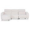 ΚΑΝΑΠΕΣ ΑΡΙΣΤΕΡΗ ΓΩΝΙΑ 3Θ ΜΕ RECLINE VALENTE HM3317.02L ΜΠΕΖ ΥΦΑΣΜΑ 275x160x104Yεκ
