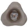ΕΠΙΤΟΙΧΙΟ ΦΩΤΙΣΤΙΚΟ LUXON HM4701.03S FIBER CEMENT ΣΕ ΓΚΡΙ 28x15x25Υεκ.