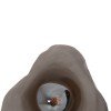 ΕΠΙΤΟΙΧΙΟ ΦΩΤΙΣΤΙΚΟ LUXON HM4701.03S FIBER CEMENT ΣΕ ΓΚΡΙ 28x15x25Υεκ.