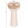ΕΠΙΤΡΑΠΕΖΙΟ ΔΙΑΚΟΣΜΗΤΙΚΟ DEAN HM4679.02 ΚΡΕΜ ΤΕΡΑΚΟΤΑ & ΣΧΟΙΝΙ AGEL Φ18x35Υεκ