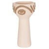 ΕΠΙΤΡΑΠΕΖΙΟ ΔΙΑΚΟΣΜΗΤΙΚΟ DEAN HM4679.02 ΚΡΕΜ ΤΕΡΑΚΟΤΑ & ΣΧΟΙΝΙ AGEL Φ18x35Υεκ