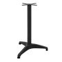 ΒΑΣΗ ΤΡΑΠΕΖΙΟΥ ΑΛΟΥΜΙΝΙΟΥ ΜΑΥΡΗ HM449.03 ΣΤΑΥΡΟΣ 29x29εκ- 54x54x68Υεκ.
