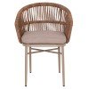 ΠΟΛΥΘΡΟΝΑ ΑΛΟΥΜΙΝΙΟΥ ORIN HM6265.03 ΚΑΠΟΥΤΣΙΝΟ- P.E.RATTAN ΣΕ ΦΥΣΙΚΟ 58x61x75Υεκ.