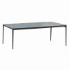 ΤΡΑΠΕΖΙ ΤΡΑΠΕΖΑΡΙΑΣ STAD HM6558.01 ΓΚΡΙ ΑΛΟΥΜΙΝΙΟ & SINTERED STONE TOP 220x100x74Υεκ