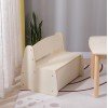 ΠΑΓΚΑΚΙ ΠΑΙΔΙΚΟ ΜΕ ΑΠΟΘ.ΧΩΡΟ RICKI HM18342.01 MDF & ΚΟΝΤΡΑΠΛΑΚΕ ΦΥΣΙΚΟ 63x43x47Υεκ