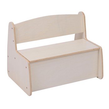 ΠΑΓΚΑΚΙ ΠΑΙΔΙΚΟ ΜΕ ΑΠΟΘ.ΧΩΡΟ RICKI HM18342.01 MDF & ΚΟΝΤΡΑΠΛΑΚΕ ΦΥΣΙΚΟ 63x43x47Υεκ