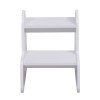 ΠΑΙΔΙΚΗ ΣΚΑΛΑ/ΣΚΑΜΠΟ RICKI HM18340.03 MDF & ΚΟΝΤΡΑΠΛΑΚΕ ΛΕΥΚΟ 33x43.5x40.5Υεκ