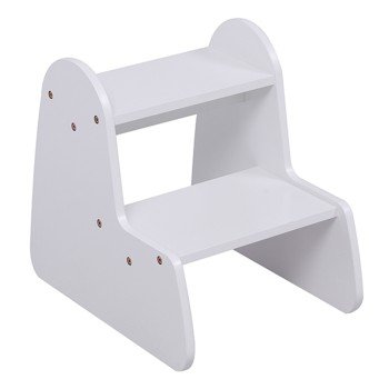 ΠΑΙΔΙΚΗ ΣΚΑΛΑ/ΣΚΑΜΠΟ RICKI HM18340.03 MDF & ΚΟΝΤΡΑΠΛΑΚΕ ΛΕΥΚΟ 33x43.5x40.5Υεκ