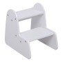 ΠΑΙΔΙΚΗ ΣΚΑΛΑ/ΣΚΑΜΠΟ RICKI HM18340.03 MDF & ΚΟΝΤΡΑΠΛΑΚΕ ΛΕΥΚΟ 33x43.5x40.5Υεκ