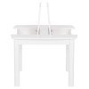 ΤΡΑΠΕΖΑΚΙ ΠΑΙΔΙΚΟ ΜΕ ΑΠΟΘ.ΧΩΡΟΥΣ RICKI HM18339.03 MDF & ΣΥΜΗΔΑ ΣΕ ΛΕΥΚΟ 65x65x47Υεκ