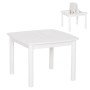 ΤΡΑΠΕΖΑΚΙ ΠΑΙΔΙΚΟ ΜΕ ΑΠΟΘ.ΧΩΡΟΥΣ RICKI HM18339.03 MDF & ΣΥΜΗΔΑ ΣΕ ΛΕΥΚΟ 65x65x47Υεκ