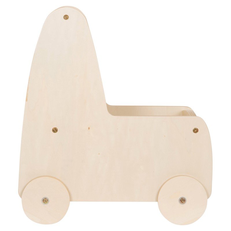 ΠΑΙΔΙΚΟ ΤΡΟΛΕΥ/ΚΑΡΟΤΣΑΚΙ RICKI HM18341.01 MDF & ΚΟΝΤΡΑΠΛΑΚΕ ΦΥΣΙΚΟ 33x45x50Υεκ