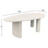 ΤΡΑΠΕΖΙ ΤΡΑΠΕΖΑΡΙΑΣ FIBER CEMENT ΟΒΑΛ VOLPE HM6599.02 ΜΠΕΖ 240x106x75Υεκ ΤΡΑΠΕΖΙ ΤΡΑΠΕΖΑΡΙΑΣ FIBER CEMENT ΟΒΑΛ VOLPE HM6599.02 ΜΠΕΖ 240x106x75Υεκ