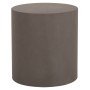 ΤΡΑΠΕΖΙ ΒΟΗΘΗΤΙΚΟ FIBER CEMENT ΣΤΡΟΓΓΥΛΟ KYOKO HM6592.01 ΓΚΡΙ Φ40x43Υεκ.