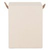 ΣΚΑΜΠΟ ΤΕΤΡΑΓΩΝΟ FIBER CEMENT ΜΕ ΧΕΡΟΥΛΙΑ ZAK HM6581.02 ΣΕ ΜΠΕΖ 36x36x45,5Υεκ