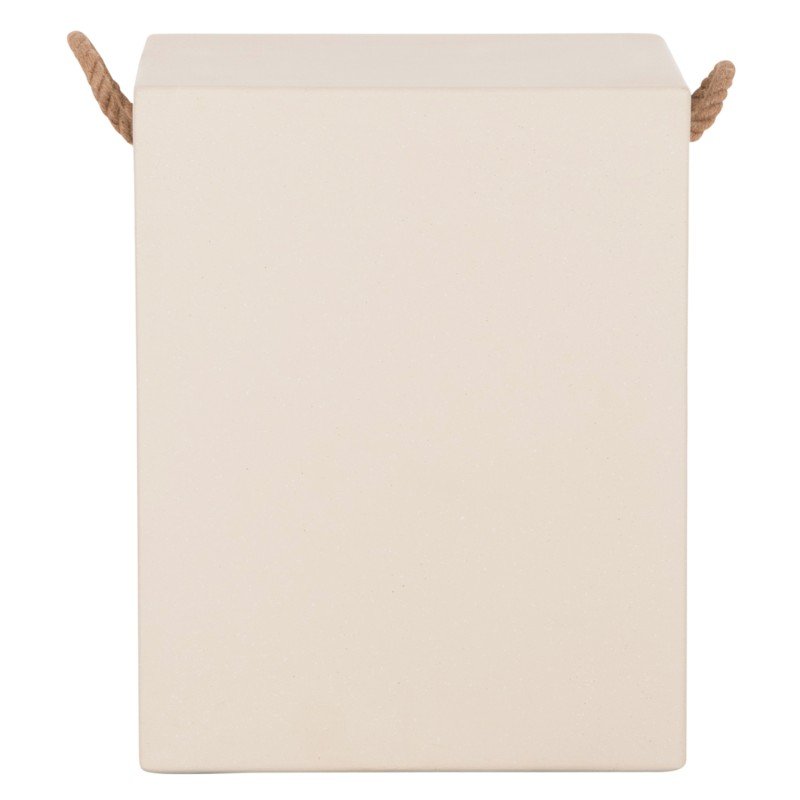 ΣΚΑΜΠΟ ΤΕΤΡΑΓΩΝΟ FIBER CEMENT ΜΕ ΧΕΡΟΥΛΙΑ ZAK HM6581.02 ΣΕ ΜΠΕΖ 36x36x45,5Υεκ