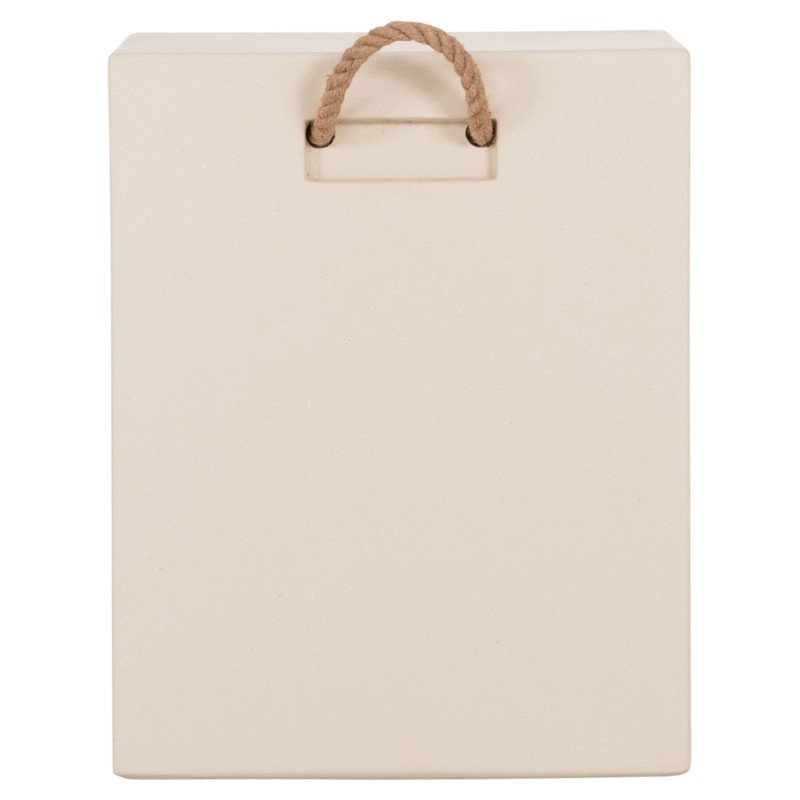 ΣΚΑΜΠΟ ΤΕΤΡΑΓΩΝΟ FIBER CEMENT ΜΕ ΧΕΡΟΥΛΙΑ ZAK HM6581.02 ΣΕ ΜΠΕΖ 36x36x45,5Υεκ