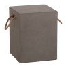 ΣΚΑΜΠΟ ΤΕΤΡΑΓΩΝΟ FIBER CEMENT ΜΕ ΧΕΡΟΥΛΙΑ ZAK HM6581.01 ΣΕ ΓΚΡΙ 36x36x45.5Υεκ