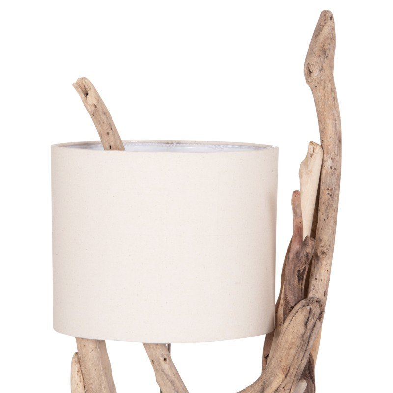 ΕΠΙΤΡΑΠΕΖΙΟ ΦΩΤΙΣΤΙΚΟ BRAMBLE HM4873 DRIFTWOOD & ΛΕΥΚΟ ΚΑΠΕΛΟ Φ28x65Υεκ.