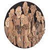 ΔΙΑΚΟΣΜΗΤΙΚΟ ΤΟΙΧΟΥ ΣΤΡΟΓΓΥΛΟ LICAS HM4441 DRIFTWOOD ΣΕ ΦΥΣΙΚΟ Φ62εκ
