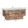 ΤΡΑΠΕΖΙ ΣΑΛΟΝΙΟΥ ΟΡΘΟΓΩΝΙΟ SPARROW HM18366 DRIFTWOOD--ΓΥΑΛΙ 105x45x47Υεκ. ΤΡΑΠΕΖΙ ΣΑΛΟΝΙΟΥ ΟΡΘΟΓΩΝΙΟ SPARROW HM18366 DRIFTWOOD--ΓΥΑΛΙ 105x45x47Υεκ.