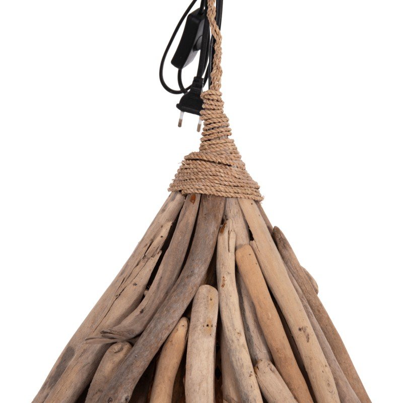 ΦΩΤΙΣΤΙΚΟ ΟΡΟΦΗΣ ΚΡΕΜΑΣΤΟ TREIT HM4875 DRIFTWOOD ΣΕ ΦΥΣΙΚΟ 48x54x52-73Υεκ [1xΕ27]