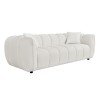 ΚΑΝΑΠΕΣ 3-ΘΕΣΙΟΣ LYKKE HM3323.02 ΕΚΡΟΥ ΥΦΑΣΜΑ 229x89x70Υεκ