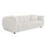 ΚΑΝΑΠΕΣ 3-ΘΕΣΙΟΣ LYKKE HM3323.02 ΕΚΡΟΥ ΥΦΑΣΜΑ 229x89x70Υεκ
