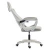 ΚΑΡΕΚΛΑ ΓΡΑΦΕΙΟΥ SALAS HM1223.02 P.P. ΛΕΥΚΟ-ΓΚΡΙ MESH ΥΦΑΣΜΑ 57x71x110-120Υεκ