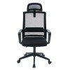 ΚΑΡΕΚΛΑ ΓΡΑΦΕΙΟΥ VELOCITY HM1229.01 ΜΑΥΡO MESH & PP 60x62x123Υεκ