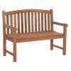 ΠΑΓΚΑΚΙ ΚΗΠΟΥ 2ΘΕΣΙΟ ELENA HM6651 ΞΥΛΟ TEAK--ΦΥΣΙΚΟ 120x60x95Υεκ.