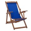 ΣΕΖΛΟΝΓΚ ΜΕ ΜΠΡΑΤΣΑ ΛΗΜΝΟΣ & PVC ΜΠΛΕ HM11708.01T ΞΥΛΟ ΟΞΙΑΣ ΚΑΡΥΔΙ 62.5x97x105Υεκ