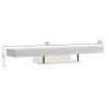 ΕΠΙΠΛΟ ΤΗΛΕΟΡΑΣΗΣ ΤΟΙΧΟΥ ME LED SAVOR HM18381.02 ΜΕΛΑΜΙΝΗ ΛΕΥΚΗ 150x29,5x22Υεκ