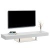 ΕΠΙΠΛΟ ΤΗΛΕΟΡΑΣΗΣ ΤΟΙΧΟΥ ME LED SAVOR HM18381.02 ΜΕΛΑΜΙΝΗ ΛΕΥΚΗ 150x29,5x22Υεκ