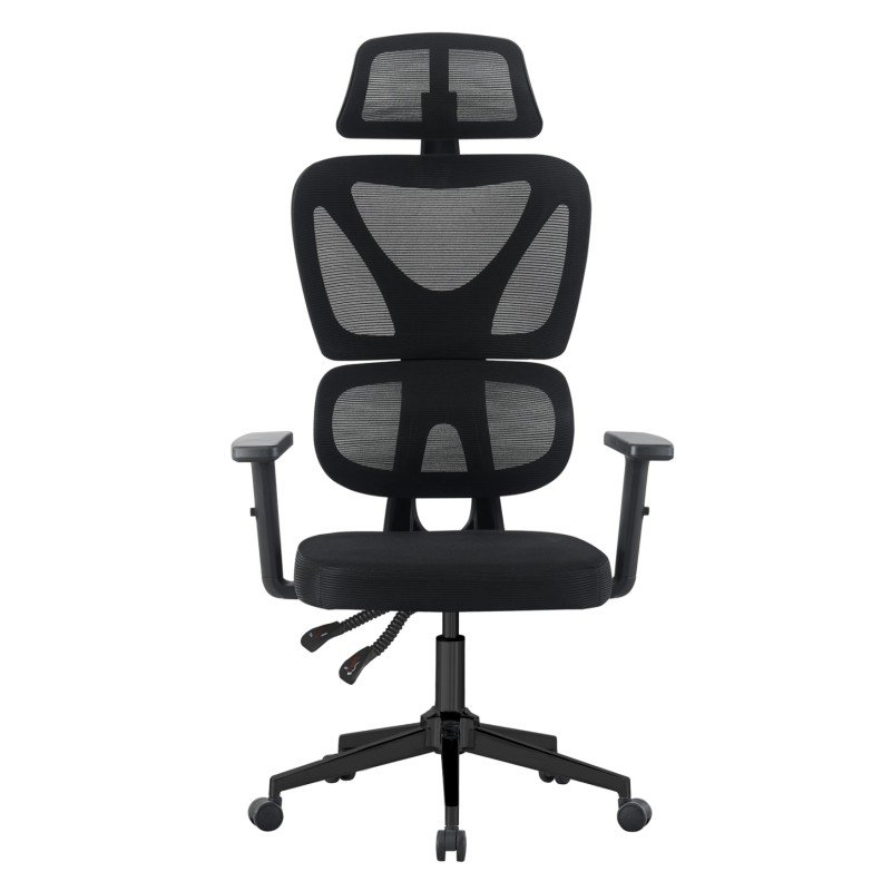 ΚΑΡΕΚΛΑ ΓΡΑΦΕΙΟΥ NOVAR HM1218.01 ΜΑΥΡO MESH--ΒΑΣΗ PP 51x49x121-129Υεκ ΚΑΡΕΚΛΑ ΓΡΑΦΕΙΟΥ NOVAR HM1218.01 ΜΑΥΡO MESH--ΒΑΣΗ PP 51x49x121-129Υεκ