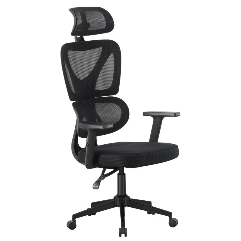 ΚΑΡΕΚΛΑ ΓΡΑΦΕΙΟΥ NOVAR HM1218.01 ΜΑΥΡO MESH--ΒΑΣΗ PP 51x49x121-129Υεκ ΚΑΡΕΚΛΑ ΓΡΑΦΕΙΟΥ NOVAR HM1218.01 ΜΑΥΡO MESH--ΒΑΣΗ PP 51x49x121-129Υεκ