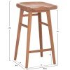 ΣΕΤ ΤΡΑΠΕΖΙ ΜΕ 2 ΣΚΑΜΠΟ ΜΠΑΡ BOLMAR HM10917 ΞΥΛΟ TEAK ΣΕ ΦΥΣΙΚΟ ΧΡΩΜΑ