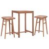 ΣΕΤ ΤΡΑΠΕΖΙ ΜΕ 2 ΣΚΑΜΠΟ ΜΠΑΡ BOLMAR HM10917 ΞΥΛΟ TEAK ΣΕ ΦΥΣΙΚΟ ΧΡΩΜΑ