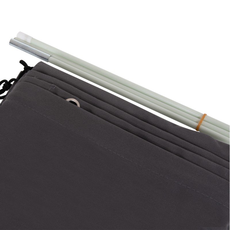 ΚΑΛΥΜΜΑ 4X4m ΓΙΑ ΟΜΠΡΕΛΑ HM6621.01 - SPUN POLYESTER ΣΕ ΓΚΡΙ