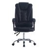 ΚΑΡΕΚΛΑ ΓΡΑΦΕΙΟΥ ΔΙΕΥΘΥΝΤΙΚΗ KYRON HM1221.01 ΜΑΥΡO PU--ΒΑΣΗ ΧΡΩΜΙΟΥ 65x46x112Υεκ