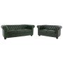 ΣΕΤ ΚΑΝΑΠΕΣ 2ΘΕΣΙΟΣ & 3ΘΕΣΙΟΣ HM10911.08 PU ΔΕΡΜΑ Τ.CHESTERFIELD ΚΥΠΑΡΙΣΣΙ