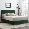 ΚΡΕΒΑΤΙ ΔΙΠΛΟ ΜΕ ΣΤΡΩΜΑ INDRA HM10810.13 ΚΥΠΑΡΙΣΣΙ ΒΕΛΟΥΔΟ--ΓΙΑ ΣΤΡΩΜΑ 160x200εκ