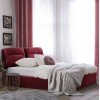 ΚΡΕΒΑΤΙ ΜΕ ΣΤΡΩΜΑ & ΑΠΟΘ.ΧΩΡΟ KENDRA HM10809.06 ΚΟΚΚΙΝΟ ΒΕΛΟΥΔΟ-ΣΤΡΩΜΑ 160x200εκ